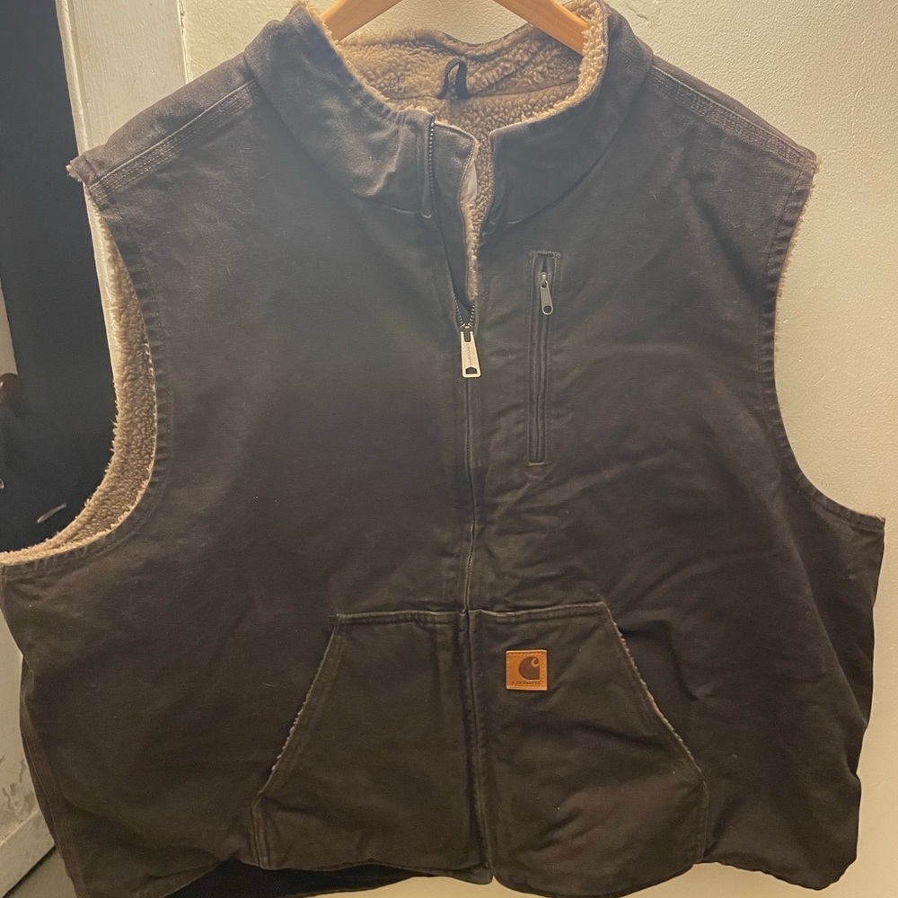 Carhartt vest brown 3XL